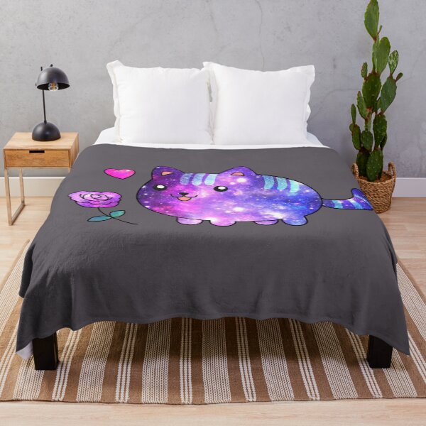 Item preview, Cute Neon Kitten With Roses Flowers - Cat designed and sold by Stepingston.