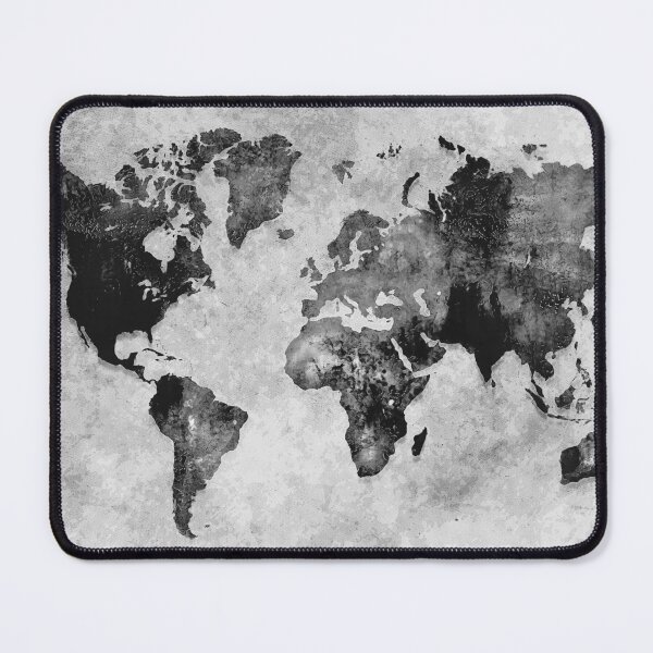 Item preview, map black and white #map #world designed and sold by JBJart.