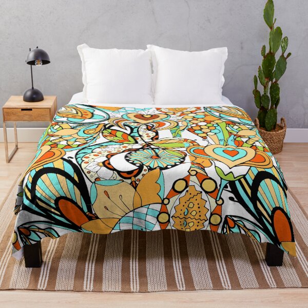 Item preview, Vintage Flowerpattern designed and sold by YANAY-FASHION.