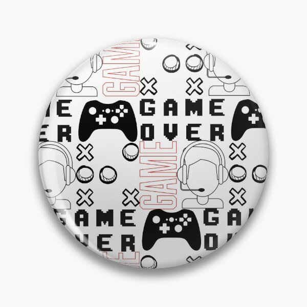 Item preview, Hard Core Gamer Guy - Video Game Pattern design designed and sold by Witfulwisdom.