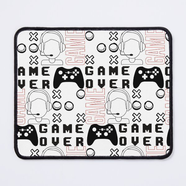Item preview, Hard Core Gamer Guy - Video Game Pattern design designed and sold by Witfulwisdom.