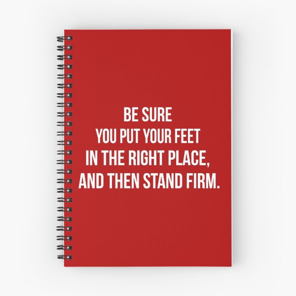 Item preview, Be sure you put your feet in the right place, then stand firm. designed and sold by ivanabr.
