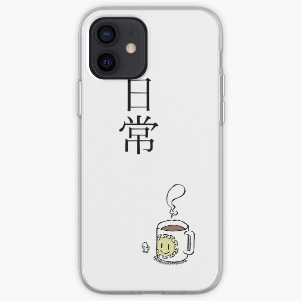 Nichijou title - UPDATED iPhone Soft Case