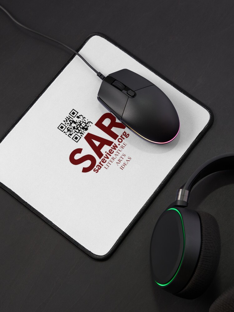 Alternate view of San Antonio Review w/QR code (pick your color) Mouse Pad