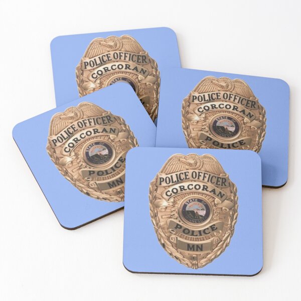 Item preview, Corcoran Minnesota Police Badge designed and sold by Lawrence Baird.