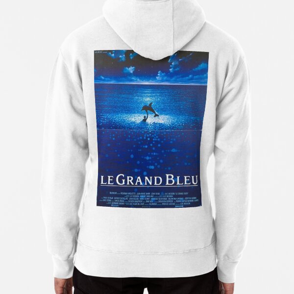 Hoodie bleu hot sale