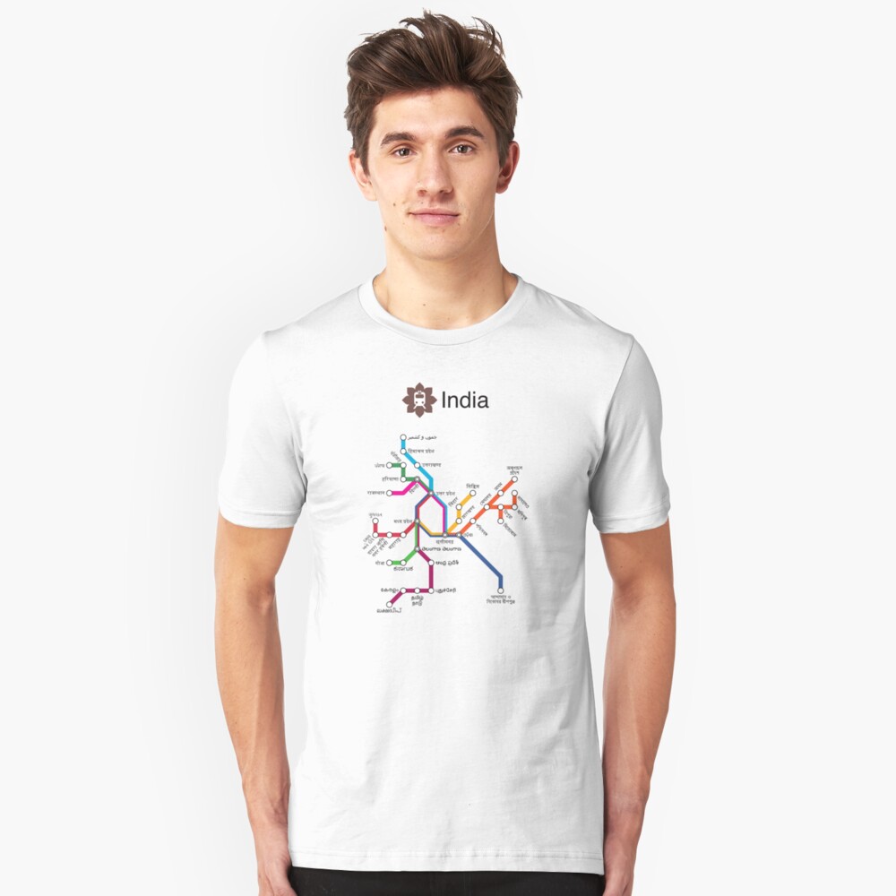 India Slim Fit T-Shirt