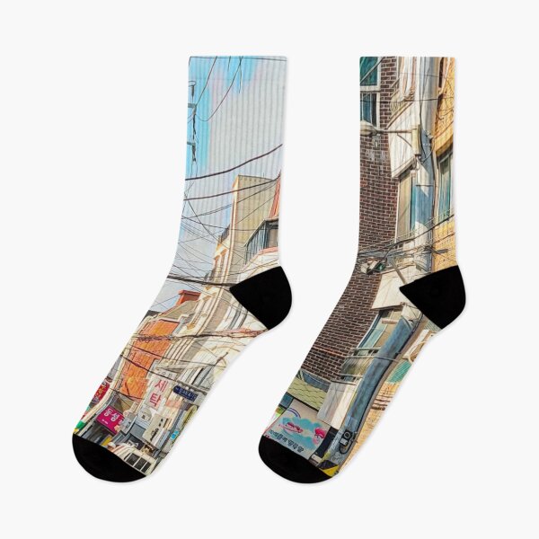 Item preview, Seoul Streets designed and sold by Sofia-Draws.