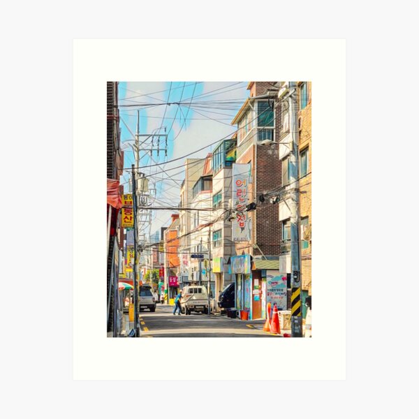 Item preview, Seoul Streets designed and sold by Sofia-Draws.