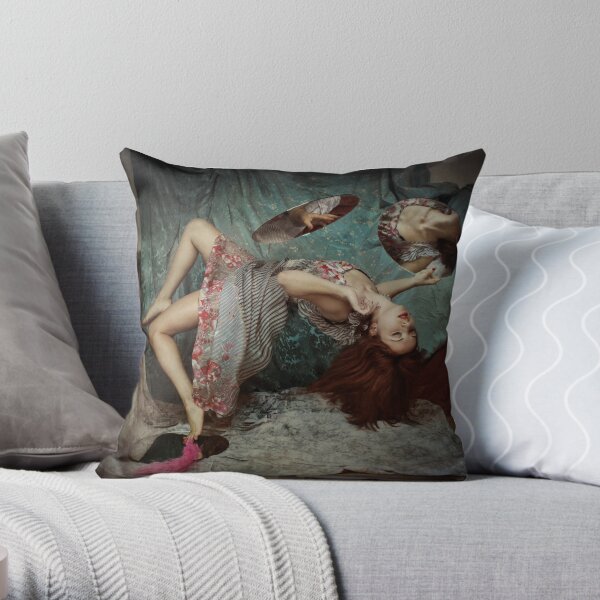 Gravity is a lie Throw Pillow