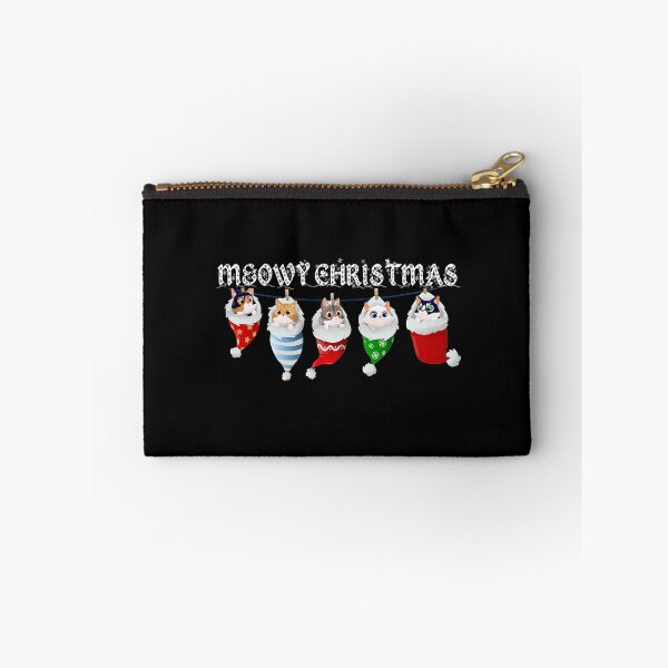 Item preview, Meowy Christmas! Cute Christmas cat design! designed and sold by HROC.