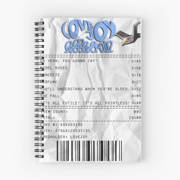 Item preview, pebble brain lovejoy album receipt designed and sold by emma elisabeth.
