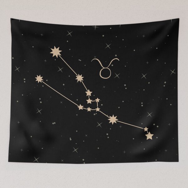 Item preview, Taurus Star Sign Zodiac Constellation designed and sold by sashabookishart.