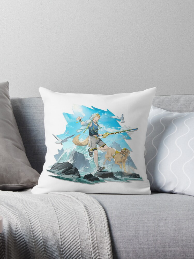 Elite top throw pillows