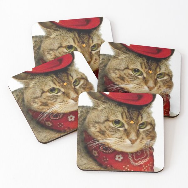 Item preview, Cowboy cat designed and sold by Farha Khalid.
