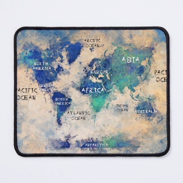 Item preview, world map art 138 #map #world designed and sold by JBJart.