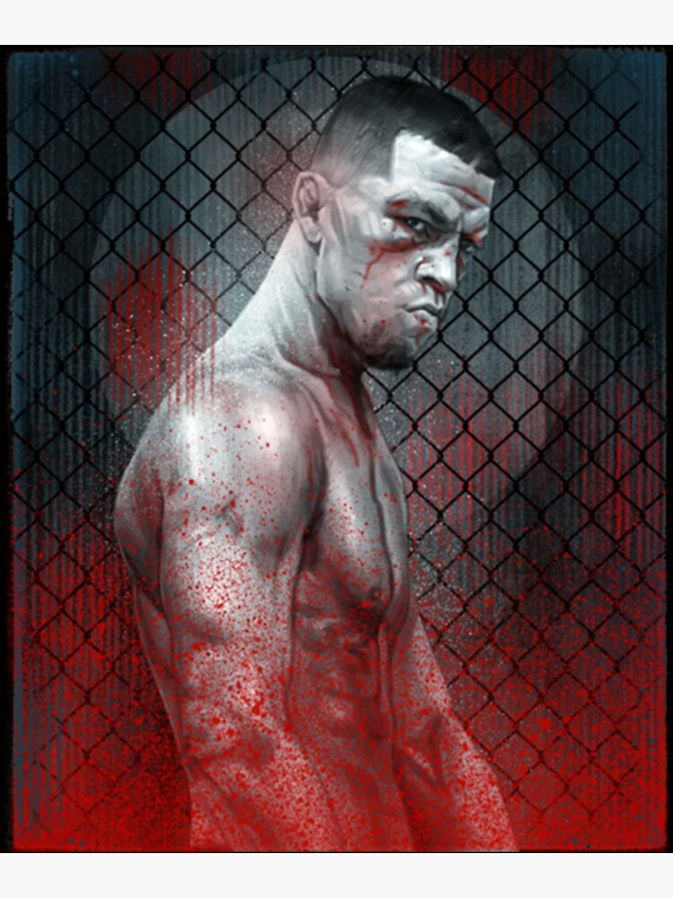 "Nate Diaz MMA UFC " Poster for Sale by THOMAS-BOUT | Redbubble