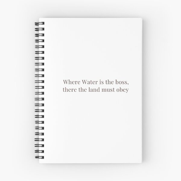 Item preview, Where Water is the boss there the land must obey designed and sold by Itsmepooh.