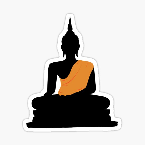Wat Mahathat Buddha Sticker