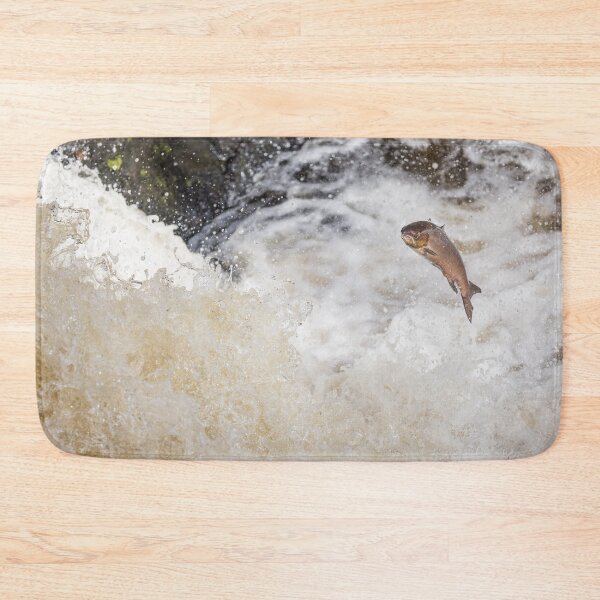 Item preview, salmon fish leaping designed and sold by chanonry.