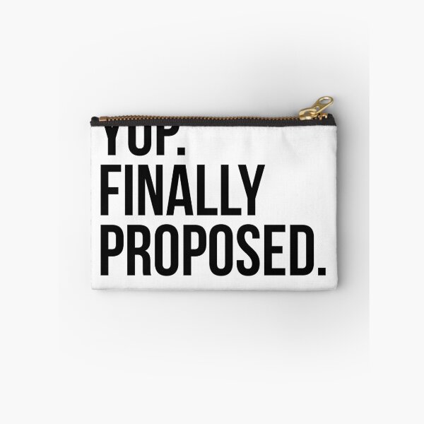Item preview,  Yup Finally Proposed  designed and sold by Profashionall.