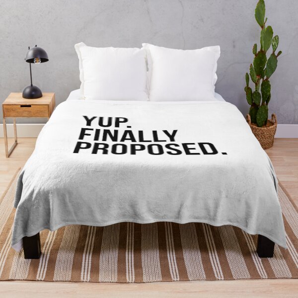 Item preview,  Yup Finally Proposed  designed and sold by Profashionall.