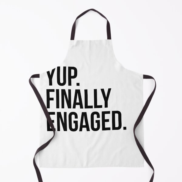 Item preview, Yup Finally Engaged  designed and sold by Profashionall.