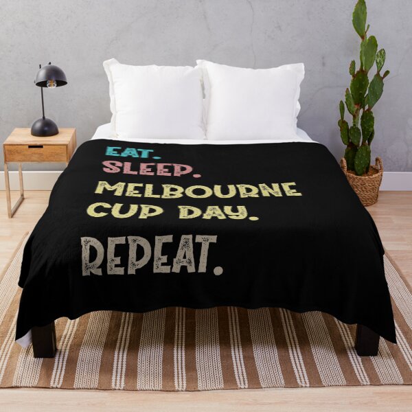 Item preview, Eat. Sleep. Melbourne Cup Day. Repeat. designed and sold by Life Shop.