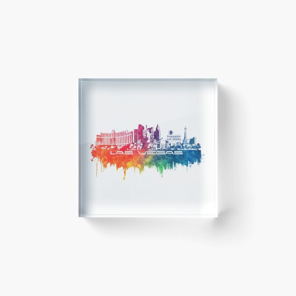 Item preview, Las Vegas skyline city color designed and sold by JBJart.