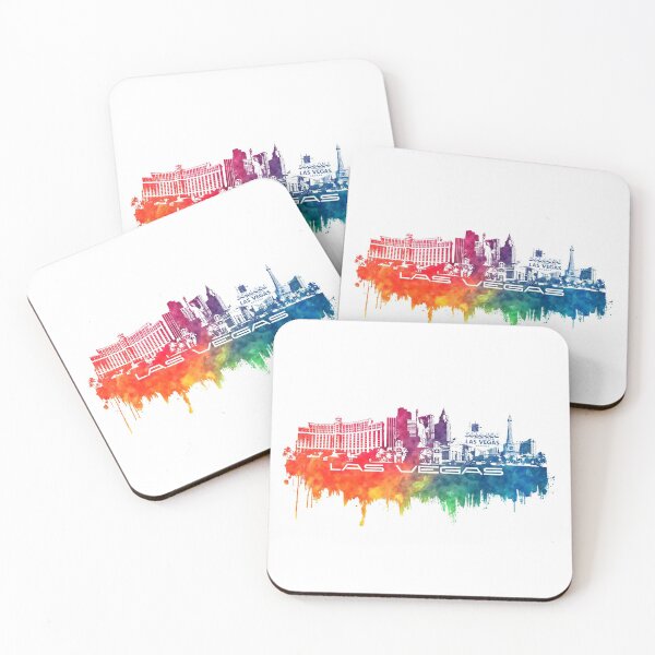 Item preview, Las Vegas skyline city color designed and sold by JBJart.