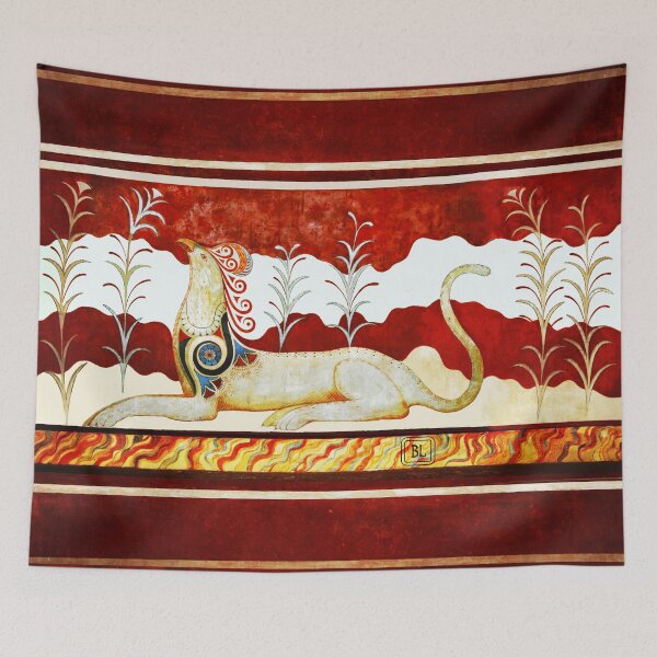 Item preview, GRIFFIN FRESCO FROM KNOSSOS PALACE THRONE ROOM designed and sold by BulganLumini.