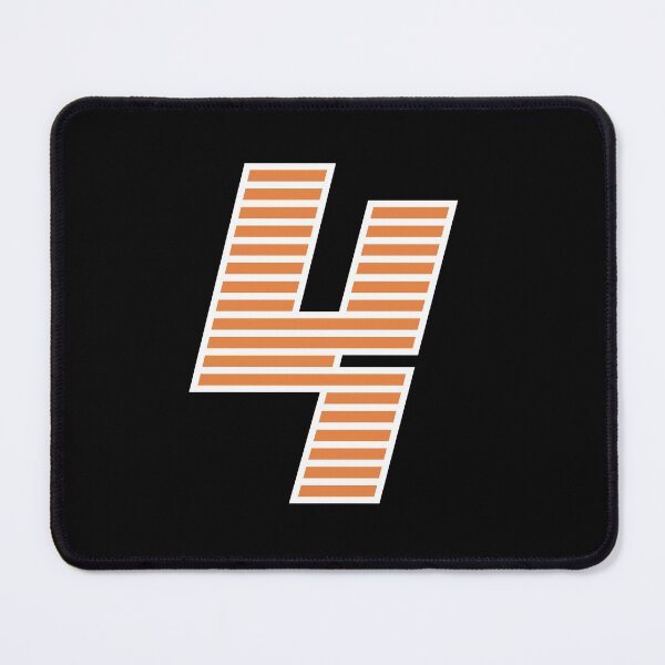 Item preview, 4 Driver Number (White Outline) designed and sold by FilipeFerreira.