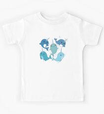 Narwhal Pattern Kids Tee