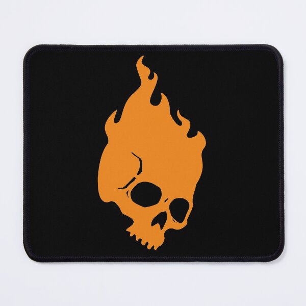 Item preview, Burning Skull designed and sold by sansapparel.