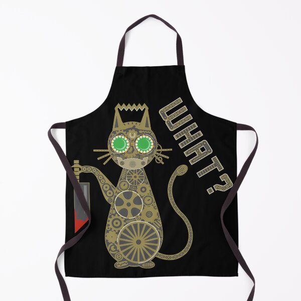 Item preview, What Steampunk Killer Murder Cat with Knife and Hannibal Mask designed and sold by orionlodubyal.
