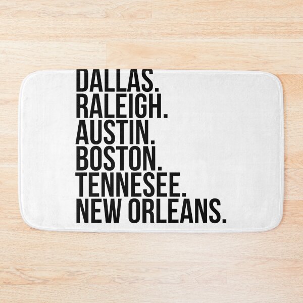 Item preview, Dallas Raleigh Tennesee Austin Boston New Orleans designed and sold by Profashionall.
