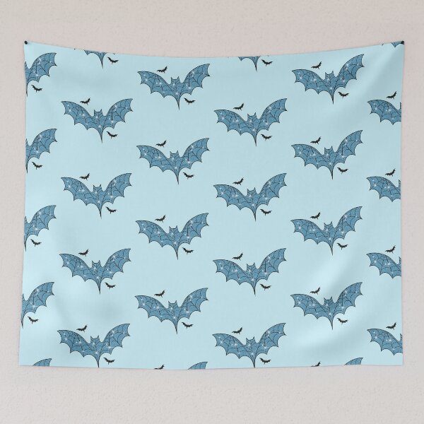 Item preview, Blue Spider Web Bat designed and sold by gross-girl99.