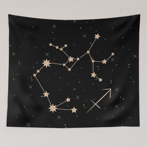Item preview,  Sagittarius Star Sign Zodiac Constellation designed and sold by sashabookishart.