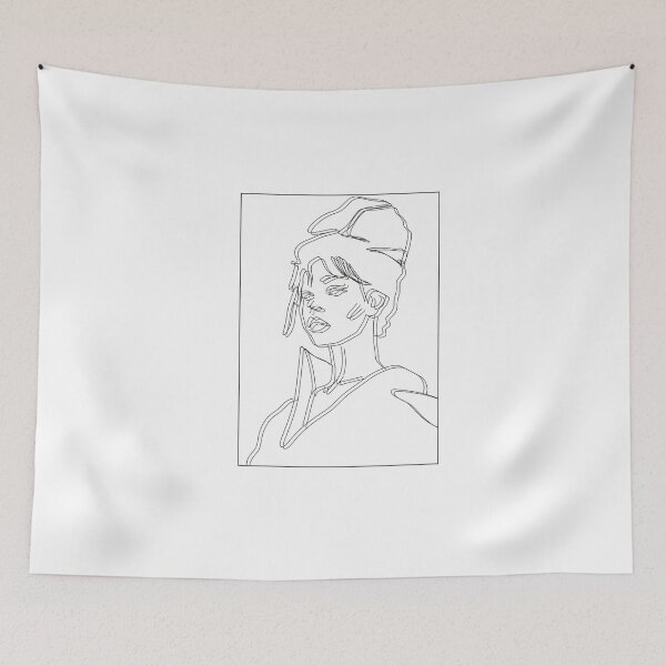 Item preview, Distorted Woman Line Art designed and sold by DistortedLife.
