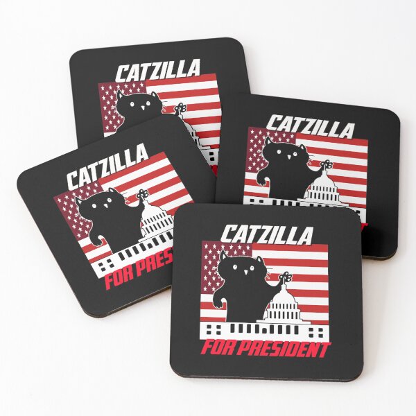 Item preview, Catzilla For President| Perfect Gift designed and sold by heathesvan.