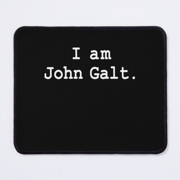 Item preview, I am John Galt in Typewriter Font designed and sold by VICTORIANDREA.