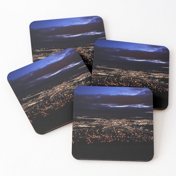 Item preview, View of city lights from mountain top designed and sold by Kate-P-.