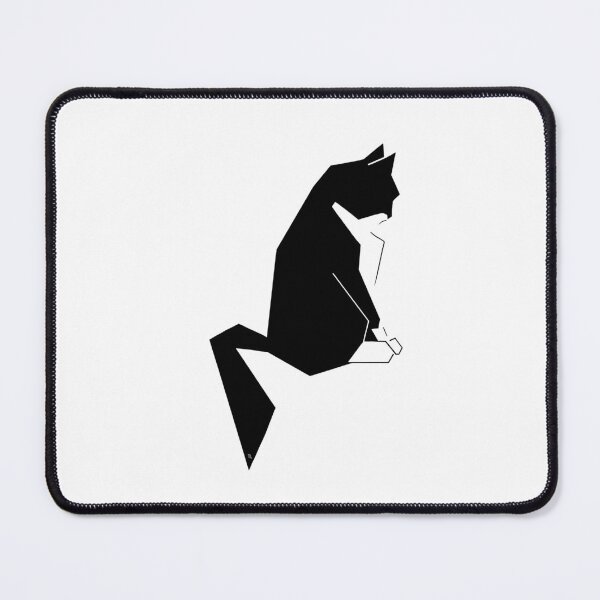 Item preview, Geometric Tuxedo Cat designed and sold by TiffannyWray.