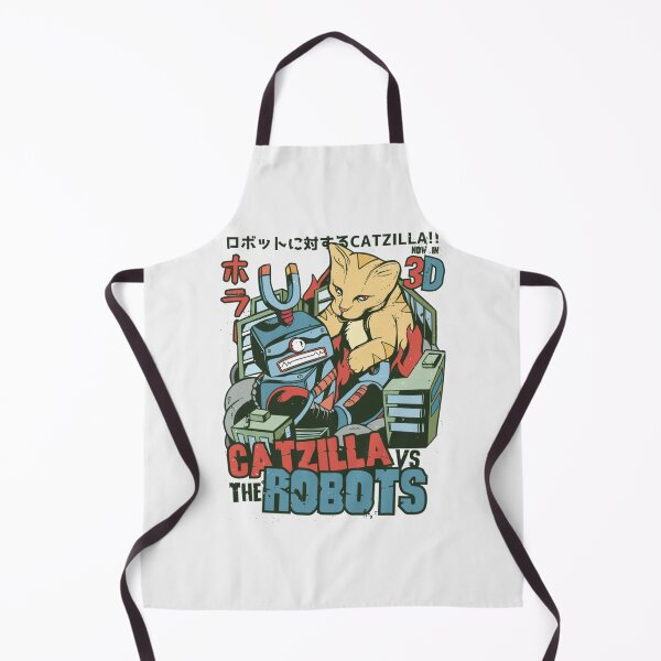 Item preview, Catzilla vs Robots| Perfect Gift designed and sold by heathesvan.