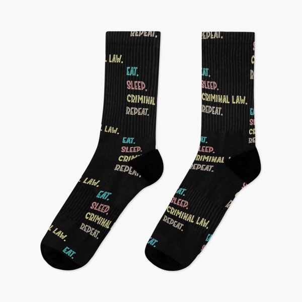 Item preview, Eat. Sleep. Criminal Law. Repeat. designed and sold by Life Shop.