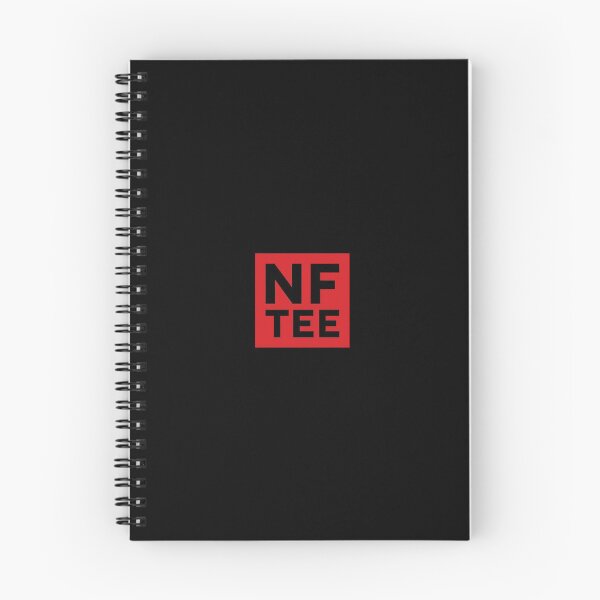 Item preview, NF TEE (Red on Black) designed and sold by STUDIO-72.