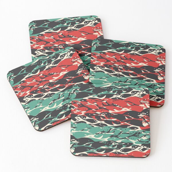 Item preview, Red Alert, Winter Green, Black Beauty & Winter White designed and sold by Kettukas.