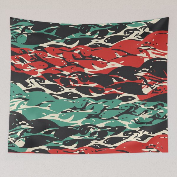 Item preview, Red Alert, Winter Green, Black Beauty & Winter White designed and sold by Kettukas.