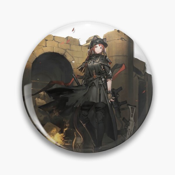 Item preview, Cat Girl Ash - Arknights stickers designed and sold by MagicalFish.