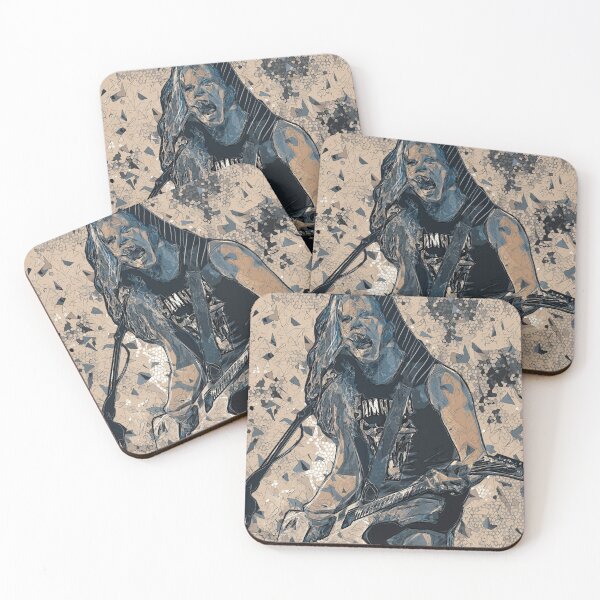 Item preview, James Hetfield Metallica FanArt Illustration, GOLPEVISUAL Metal Collection designed and sold by GolpeVisual.